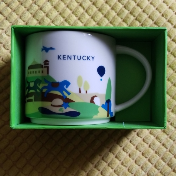 Starbucks Other - Starbucks Kentucky You Are Here Mug